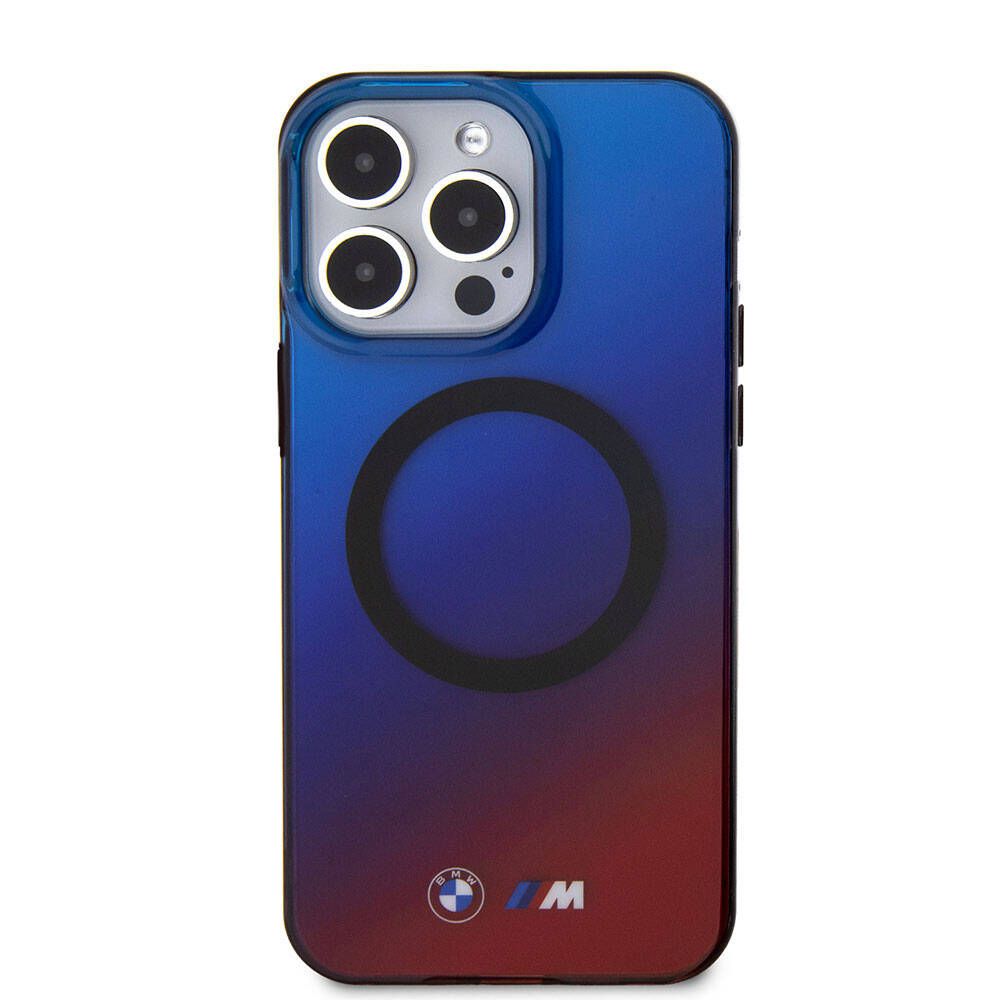 BMW iPhone 15 Pro Max Magsafe Şarj Özellikli Transparan Renk Geçişli Dizayn Orjinal Lisanslı Telefon Kılıfı - 3 BMW iPhone 15 Pro Max Magsafe Şarj Özellikli Transparan Renk Geçişli Dizayn Orjinal Lisanslı Telefon Kılıfı - 3